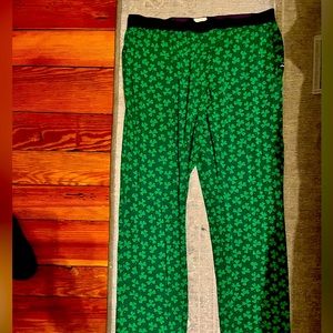 Meundies shamrock lucky clover St Patrick’s day lounge pants S